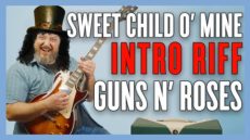 Guns N' Roses Sweet Child Of Mine Intro Guitar Lesson + Tutorial