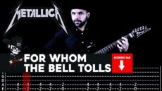 Easy metallica guitar tab for whom the bell tolls